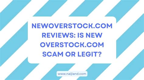 online overstock scam